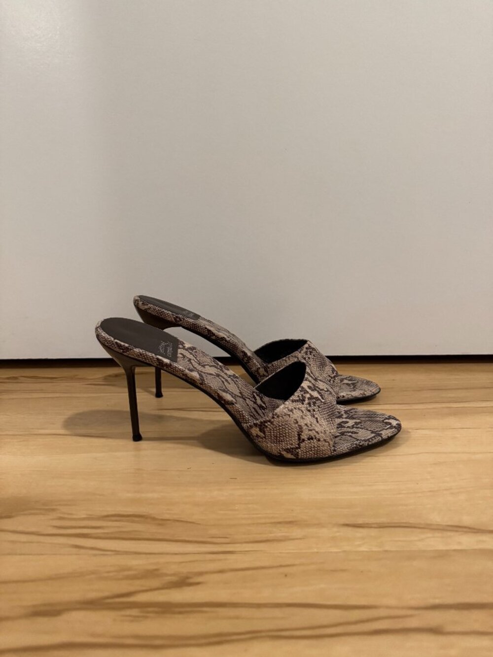 Jeffrey Campbell Ce Coire Snakeskin Heels